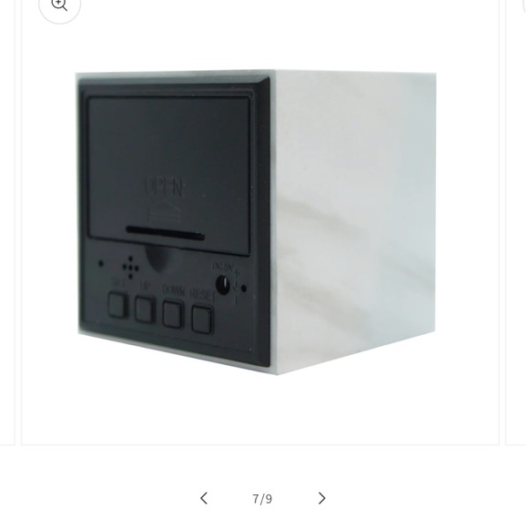 ⏱️SOLD⏱️ Cloudnola Cube Alarm Clock - Picture 7 of 10